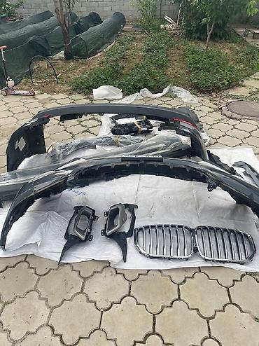 Бампер и комплектующие: Бампер BMW, Б/у, Оригинал — 12