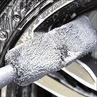 lalafo disk teker: Avtomobil diskləri üçün mikrofiber təkər təmizləmə fırçası Avtomobil — 2