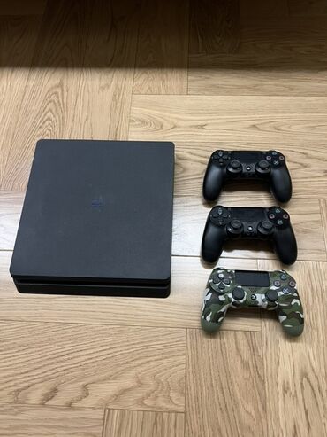 atv plus wifi: PS4 Slim oyun konsolu dəsti Komplekt: - PlayStation 4 Slim konsolu