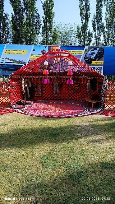 Аренда юрт: Аренда юрты, Каркас Деревянный, 85 баш, Казан, Посуда, С полом — 7