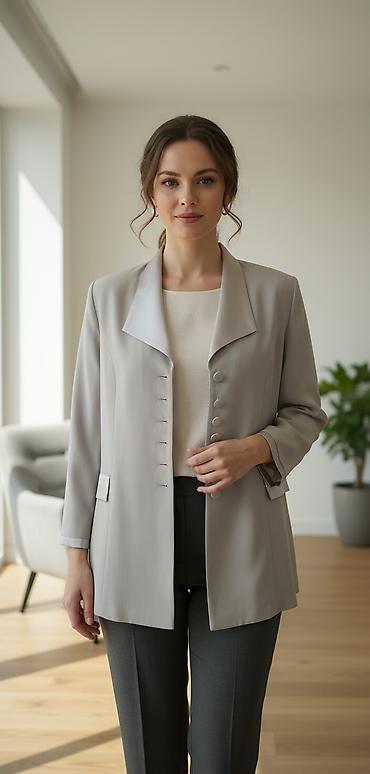 Костюмы с юбкой: Костюм женский. р-р 60. состояние отличное. в груди -134см. юбка - — 2