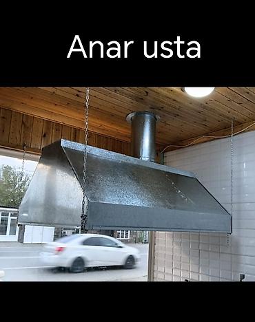 nefis döner masazir: Sobalar, manqallar və restoran mətbəxləri üçün tüstüçıxarıcı — 6