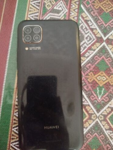 huawei p40 lite kabro: Huawei P40 lite, 128 GB, rəng - Qara, Sensor, Barmaq izi, Face ID