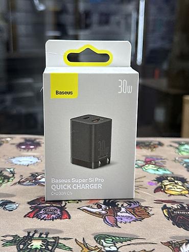 iphone cable: Название: Baseus Зарядка C+U 30W Категория: Зарядные устройства и — 1