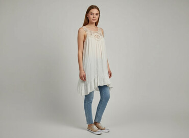 elegancka tunika plus size: Туніка жіноча, розмір S