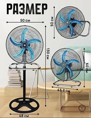 table fan: Вентилятор Напольный, Лопастной — 5