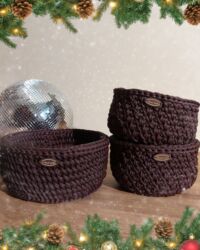 корзина для овощей: Скоро новый год!Корзины ручной работы прекрасный подарок родным и