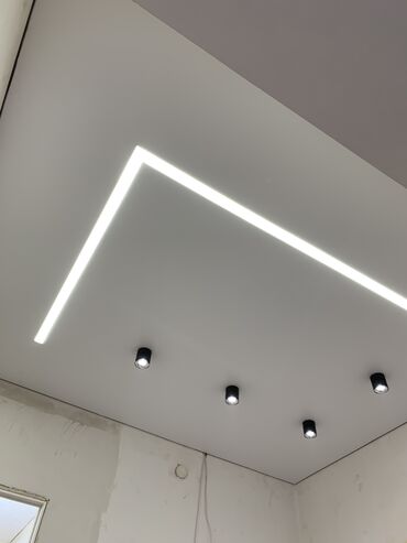 Натяжной потолок: Натяжной потолок Глянцевое, Матовое, 3D потолки Бесплатная консультация, Бесплатный замер, Гарантия — 7