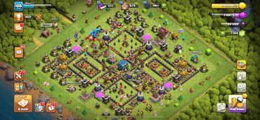 Xbox Series X: Clash of Clans oyun hesabı. Hesabın əsas kəndindəki Bələdiyyə Binası