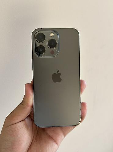touch id: IPhone 13 Pro, Б/у, 512 ГБ, Matte Space Gray, 76 % — 1
