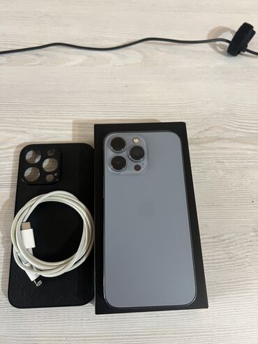 телефон 2013 11 12 флай: IPhone 13 Pro, 256 ГБ, Sierra Blue, Беспроводная зарядка, Face ID, С документами