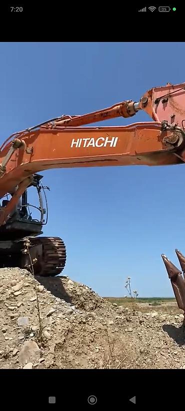 Ekskavatorlar: Hitachi ZAXIS 470 LCH modeli, ağır işlər üçün nəzərdə tutulmuş güclü — 6