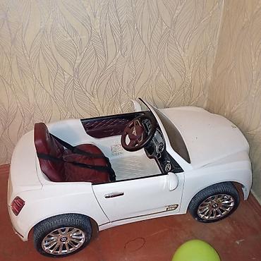 kabriolet: Uşaq üçün elektrikli minik maşını – kabriolet tipli, ağ korpus və — 4