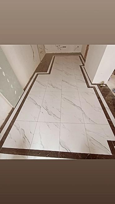 Укладка плитки: Подготовка стен для грунтовки, Резка плитки, Укладка плитки на стену | Керамогранитая плитка | Диагональная укладка, Горизонтальная укладка, Вертикальная укладка Больше 6 лет опыта — 4