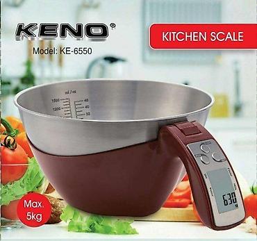 mala stega: Kuhinjska vaga Keno KE-6550 NOVO. KUHINJSKA VAGA KE-6550 — 2