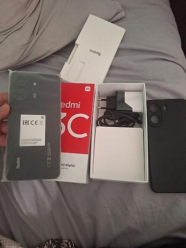 Redmi 13C, 256 GB, rəng - Qara, Zəmanət