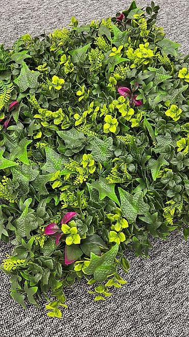 Süni güllər: 🌿 50×50 dekor panellər – Kiçik ölçüdə böyük təsir! 🏡 Divarlar — 8