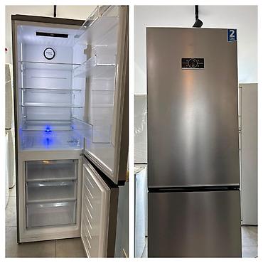 beko soyuducu servis: Beko iki qapılı soyuducu (aşağıda dondurucu) - Rəng: paslanmayan polad — 1