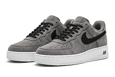 buzz nike dunk: Patike Nike Air Force 1 Low – siva/ crna - Silueta klasičnog AF1 — 1