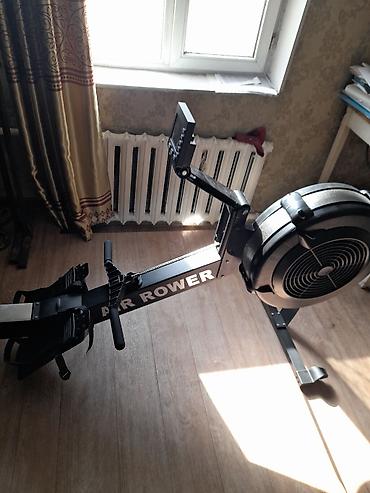 Спорт жана хобби: Гребной тренажер AIR ROWER (воздушное сопротивление) - Тип — 1