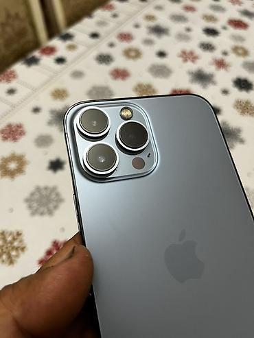 iphone 13 ag: IPhone 13 Pro Max, 128 GB, Göy — 5