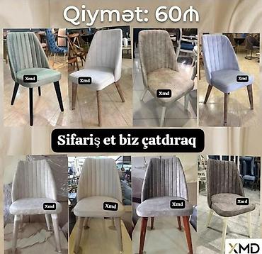 ofis səkilləri: Masa və yemək otağı üçün rahat yumşaq stullar - Müasir dizayn: şaquli — 1