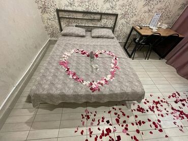 здаю дом ак ордо: 1 комната, Душевая кабина, Постельное белье, Кондиционер