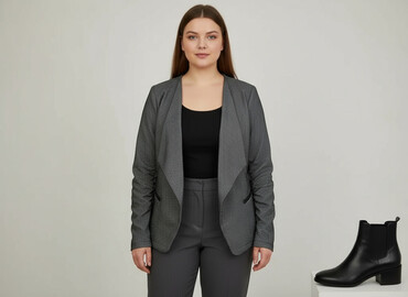 tommy hilfiger marynarka damska: Moon Chang, Women's blazer, size XL