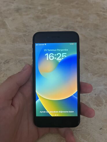 iphone 10 qiymeti bakida: IPhone 8, 64 GB, Qara, Barmaq izi