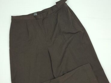 Material trousers for women, size L (EU 40)