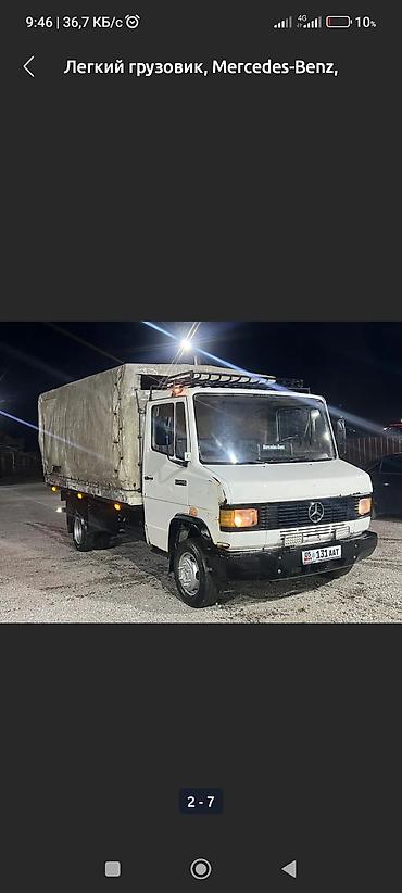 385 55: Легкий грузовик, Mercedes-Benz, Стандарт, Б/у — 1