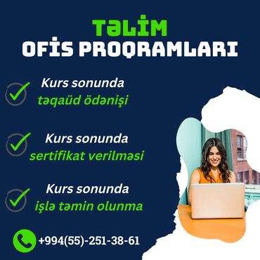 gürcü dili: Kompüter kursları | Microsoft Office | Qrup