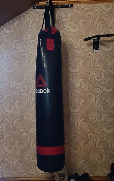 bokus kisesi: Reebok brendinin asma boks kisəsi - Rəng: tünd göy/qara korpus — 1