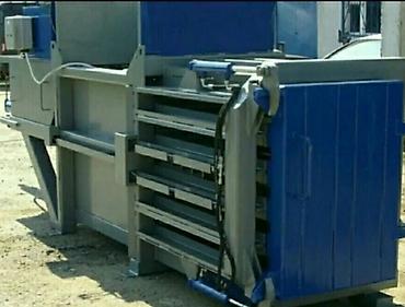 kagiz istehsali: Balya 300kq. 12000azn qorizantal hidravlik press . karton, kağız — 1