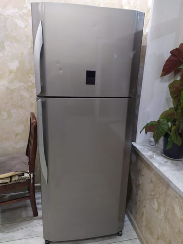lalafo xolodilnik: Б/у Двухкамерный Sharp Холодильник цвет - Серый