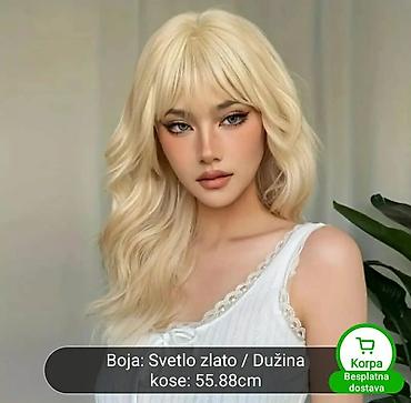 Perike i klipse: Perike – više modela i dužina - Tip: ženske modne perike sa dugim — 49