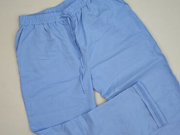 Women's Clothing: Material trousers for women, size XL (EU 42)