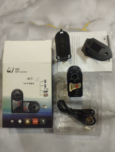 мини видео камера купить: Мини Q7 камера 480P Wi-fi DV DVR Безпроводная IP камера Мини