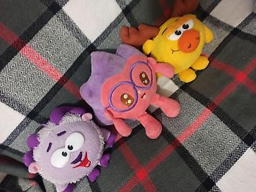 Игрушки: Смешарики 3 шт. за всё 150 — 2