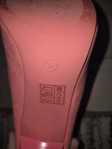 marcha shoes: Ženske salonke na štiklu – koralno/losos roze boje. - Brend: Yes Mile — 4