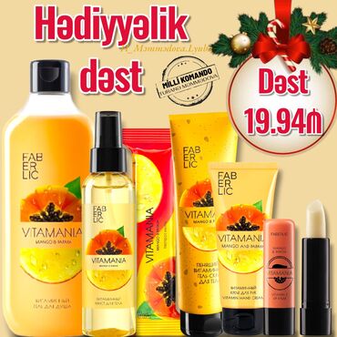 Kosmetika dəstləri: Faberlic brendindən 2026 üçün hədiyyəlik dəstlər 1) Makiyaj dəsti – — 24