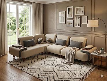 mingəcevir mebel: Künc divan, Yeni, Açılmayan, Bazasız, Parça, Ünvana pulsuz çatdırılma — 1