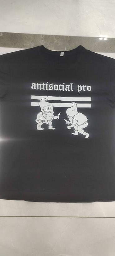 cactus jack: Мужская футболка, 2XL, Б/у, цвет - Черный — 3