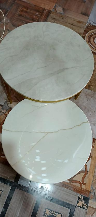 lux coffee premium: Yumru masa, Açılmayan, Təkərsiz, MDF, Azərbaycan, Zəmanətli, Pulsuz çatdırılma, Pulsuz quraşdırılma — 3