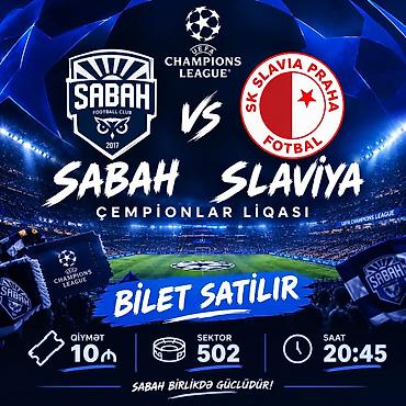elit park taksi: Qarabağ FK – Slavia Praha oyunu üçün bilet - Yarış: UEFA Avropa — 1