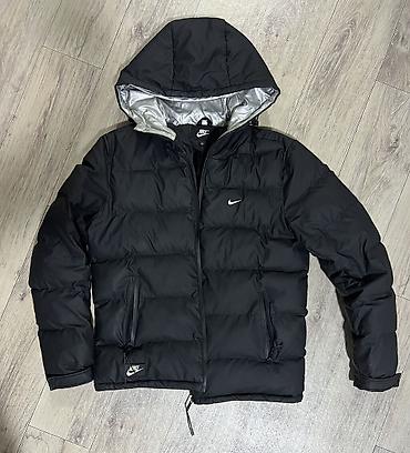 рабочий одежда: Мужская куртка, L, Nike, Б/у, цвет - Черный, Платная доставка, Самовывоз — 1