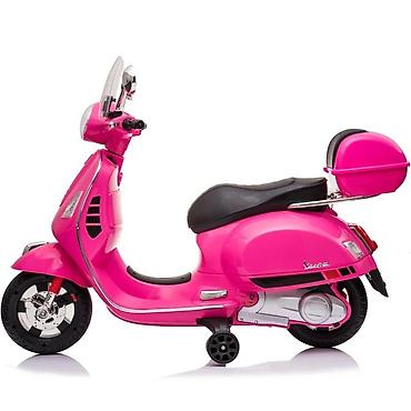 crocs beograd: Vespa motor za decu ROZE – licencirani električni skuter sa LED — 1