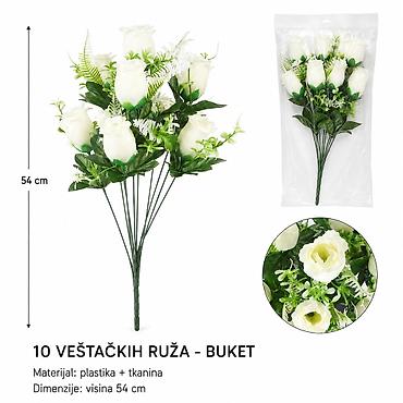 KMT 10 komada božićni cvet sa štipaljkom – bela (SKU: 711105, EAN: ) na lalafo.rs KMT 10 komada božićni cvet sa štipaljkom – bela (SKU: 711105, EAN: )