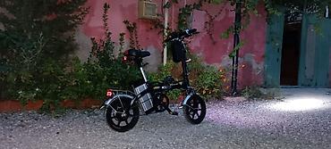Velosipedlər: Qatlana bilən elektrik velosipedi - Kompakt qatlanan dizayn: sürətli — 3