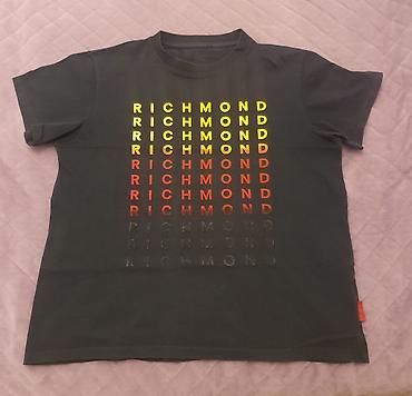 Kişi geyimləri: Futbolka, Richmond, rəng - Qara — 1